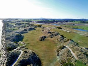 Barnbougle (Dunes) 6th Fairway Drone